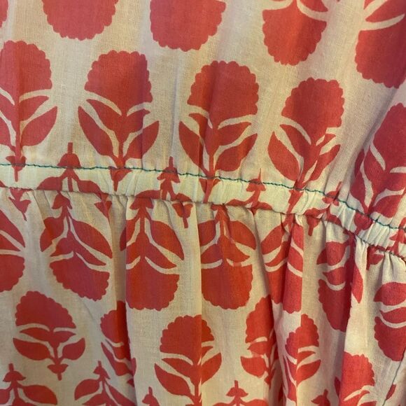 Mer St. Barth NWT Sz M Fuchsia Floral Clara Summer Luxury Resort Worthy Dress - Picture 4 of 10